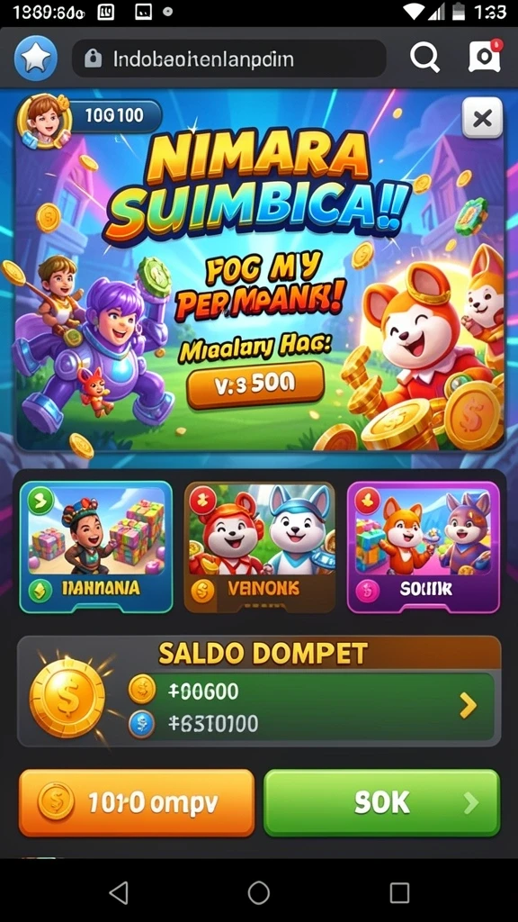 Gambar menampilkan petualangan seru di dunia 4P4P.
