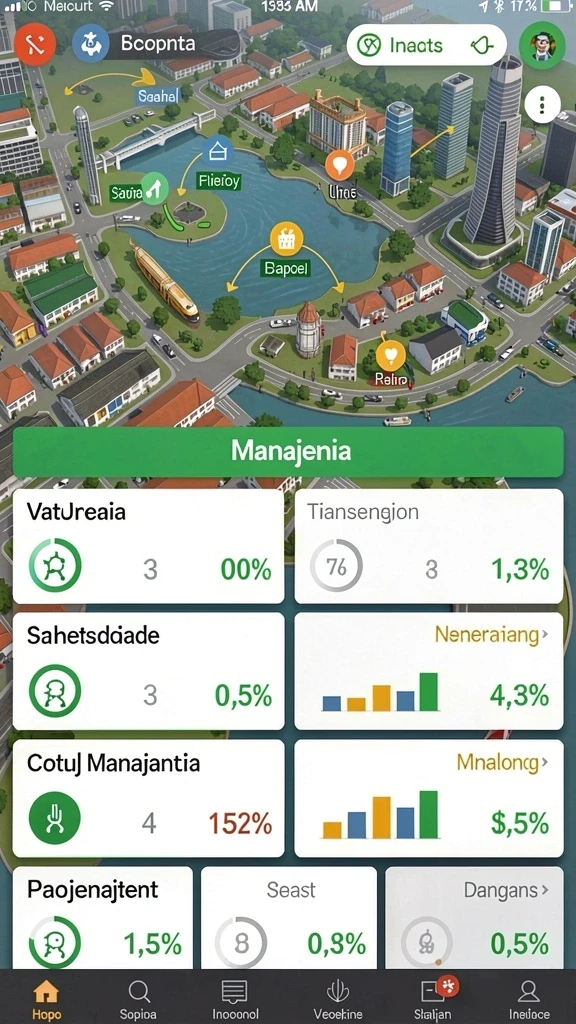 Fitur interaksi komunitas yang mendukung kolaborasi antar pemain.