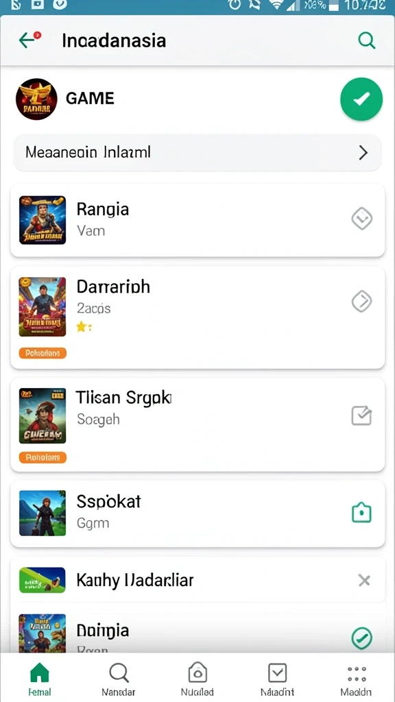 Tampilan antarmuka yang ramah pengguna dan intuitif.