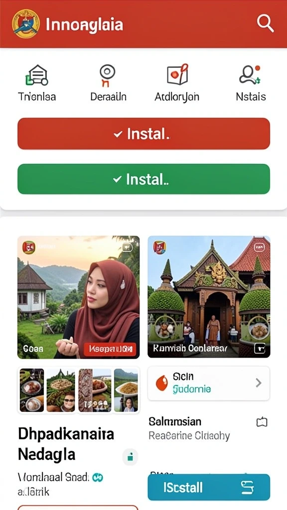 Tampilan awal ARISTA88 yang menarik dan ramah pengguna.