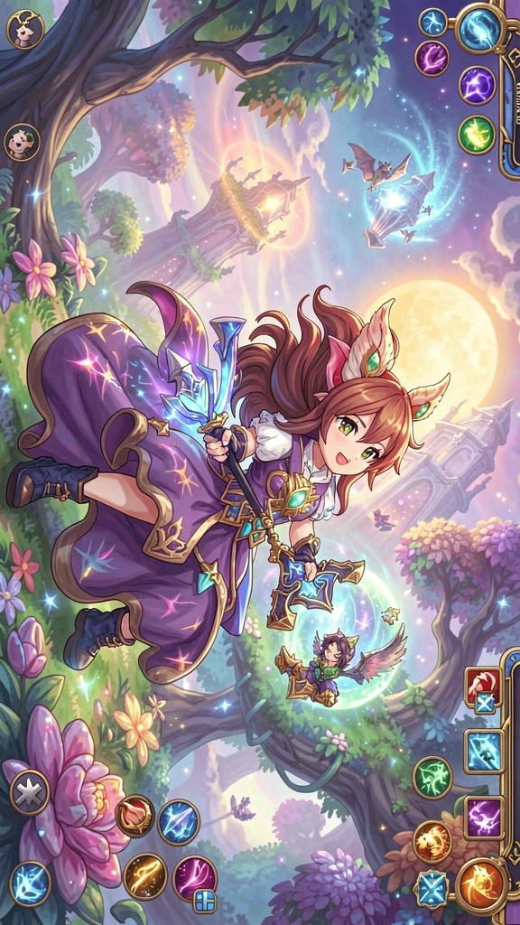 Tampilan awal game yang menarik dan user-friendly.