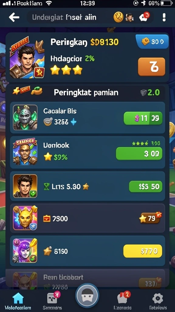 Karakter baru yang ditambahkan dalam pembaruan terbaru.