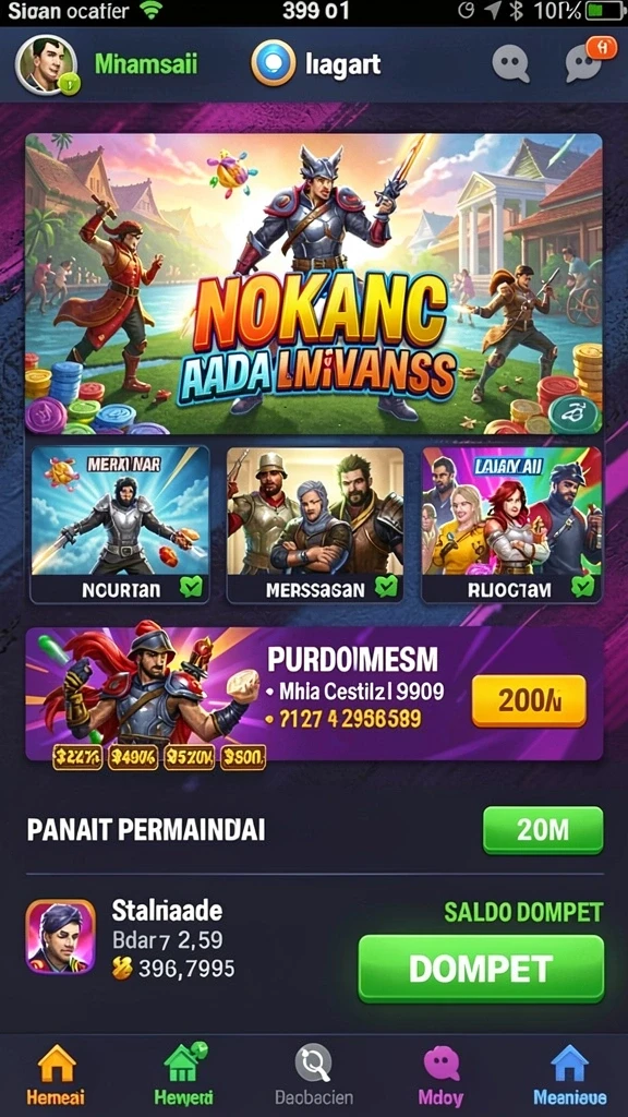 Grafis yang memukau dan penuh detail.