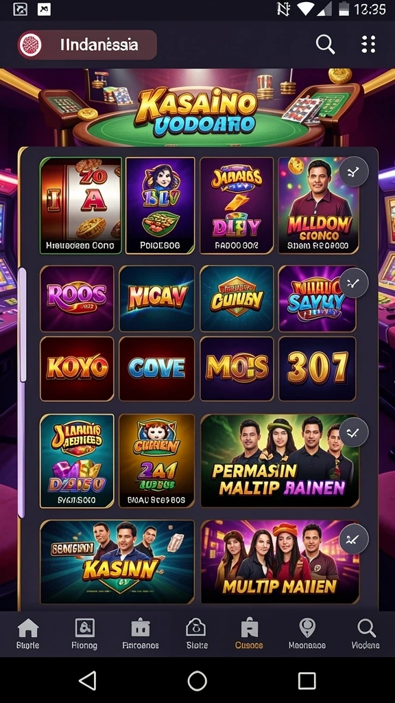 Karakter unik yang dapat dipilih untuk dimainkan.
