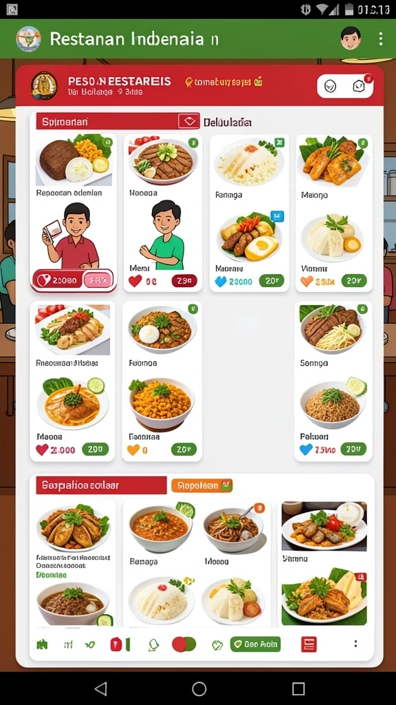 Grafis modern yang memberikan pengalaman imersif.