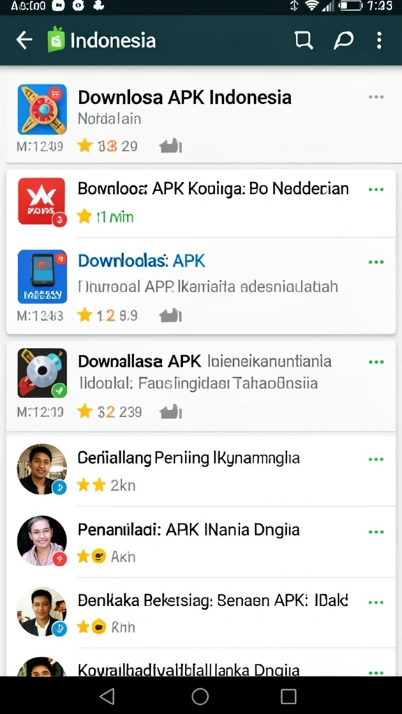 Berbagai pilihan permainan yang tersedia untuk semua pemain.