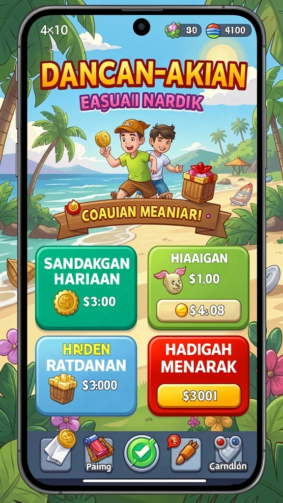Tangkapan layar menggambarkan berbagai mode permainan yang tersedia di DOTA88.