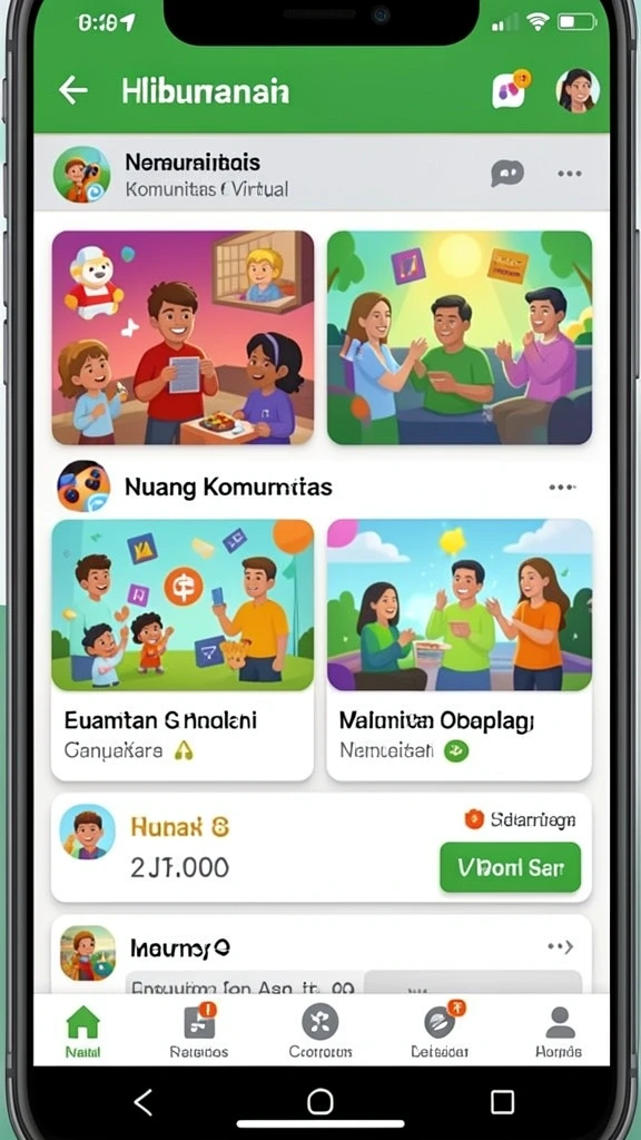 Tampilan antarmuka yang intuitif dan mudah digunakan.