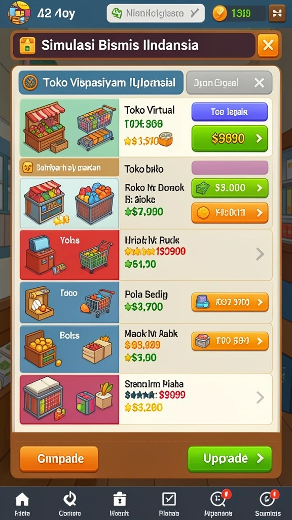 Fitur level yang beragam dan menantang.