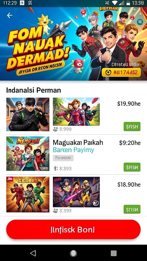 Karakter unik dalam KRISNA96 siap berpetualang.
