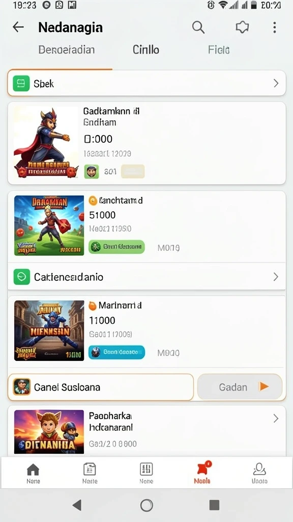 Tampilan antarmuka yang menarik dan mudah digunakan.