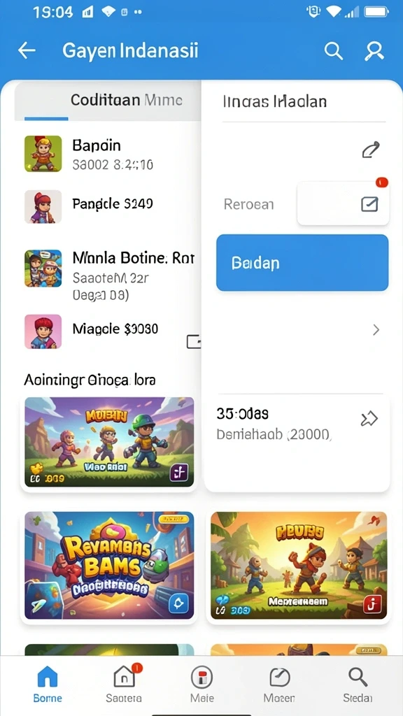 Pengalaman turnamen yang menegangkan dengan hadiah menarik.