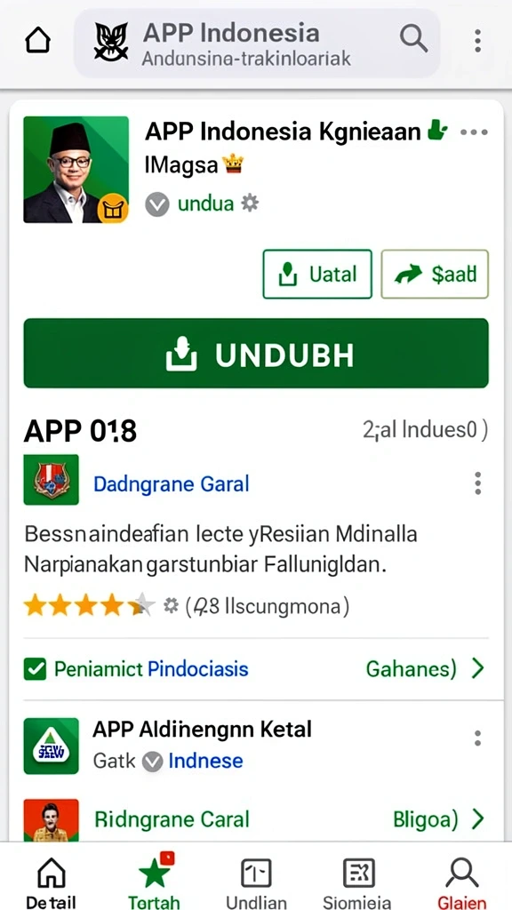 Visual yang menawan saat menjelajahi hutan.