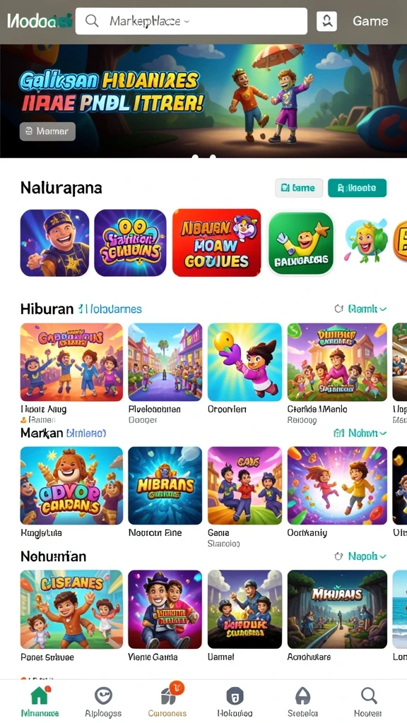 Level menantang dengan grafik yang memukau.