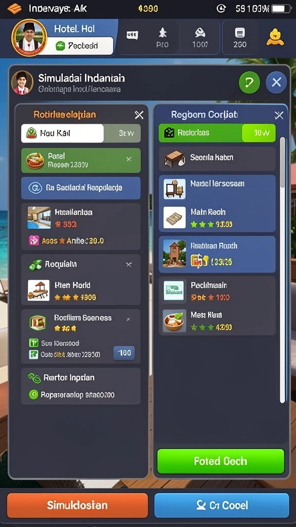 Fitur prediksi angka yang membantu pemain.