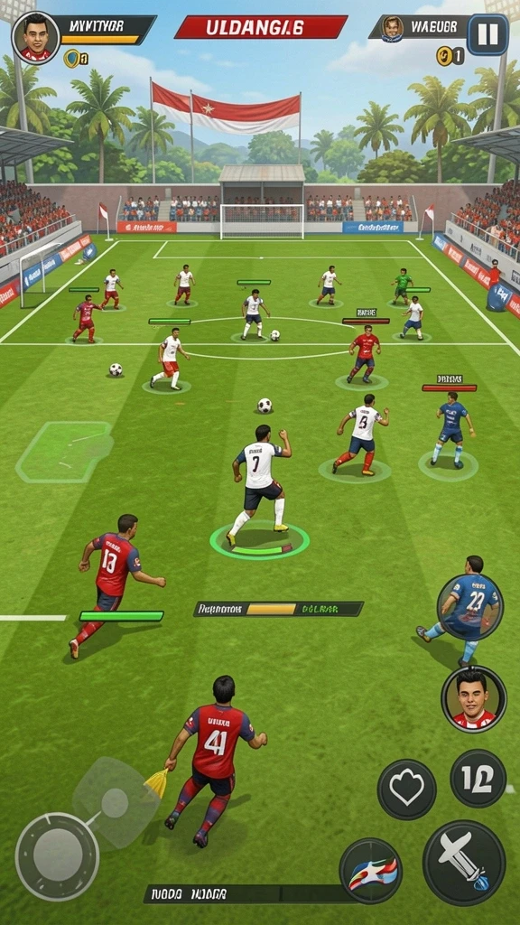 Mode multiplayer yang seru untuk berkompetisi dengan pemain lain.