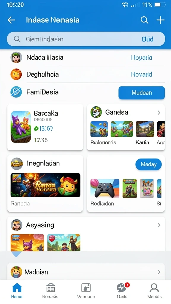 Tantangan seru dengan rintangan menarik.