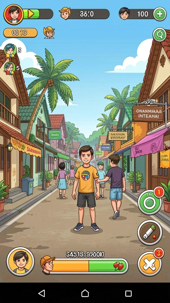 Tangkapan layar menampilkan aksi permainan yang mendebarkan.