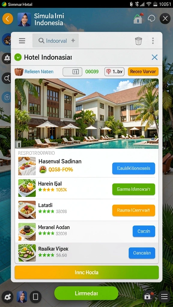 Tampilan antarmuka RPLOOT yang menarik dan user-friendly.