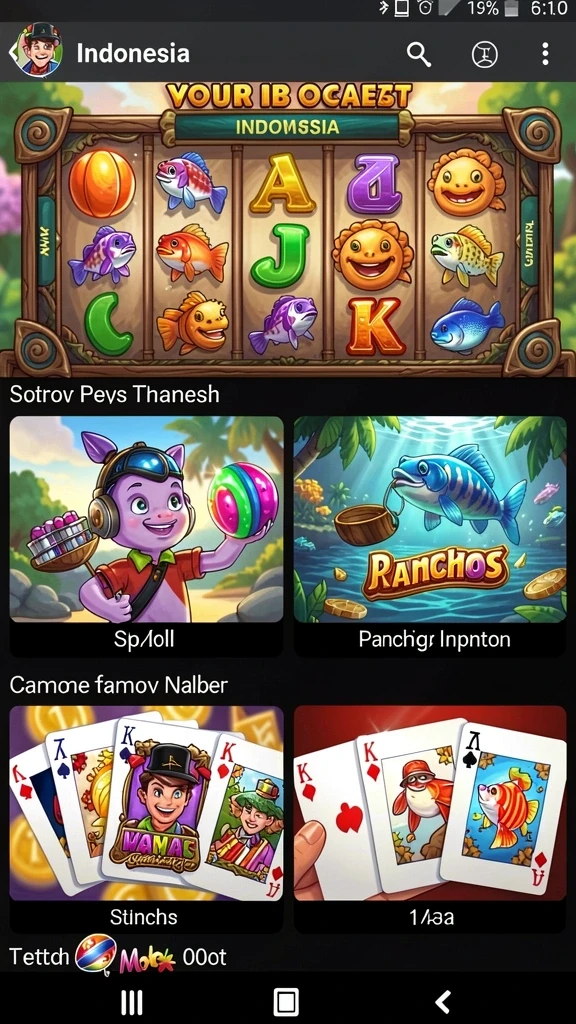 Level menarik dengan variasi yang sangat memikat.