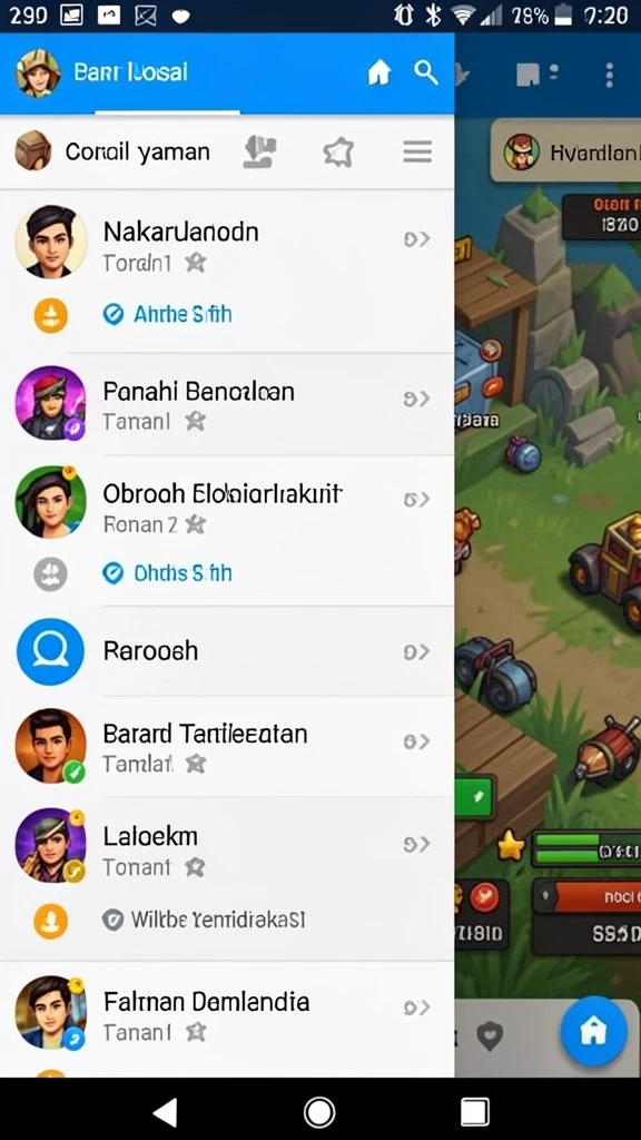 Mode multiplayer yang memungkinkan bermain dengan teman.