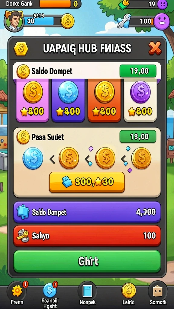 Gameplay yang seru dan penuh tantangan.