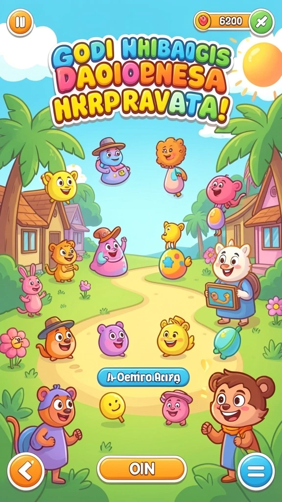 Foto karakter dengan kostum unik di dalam game SEE789.
