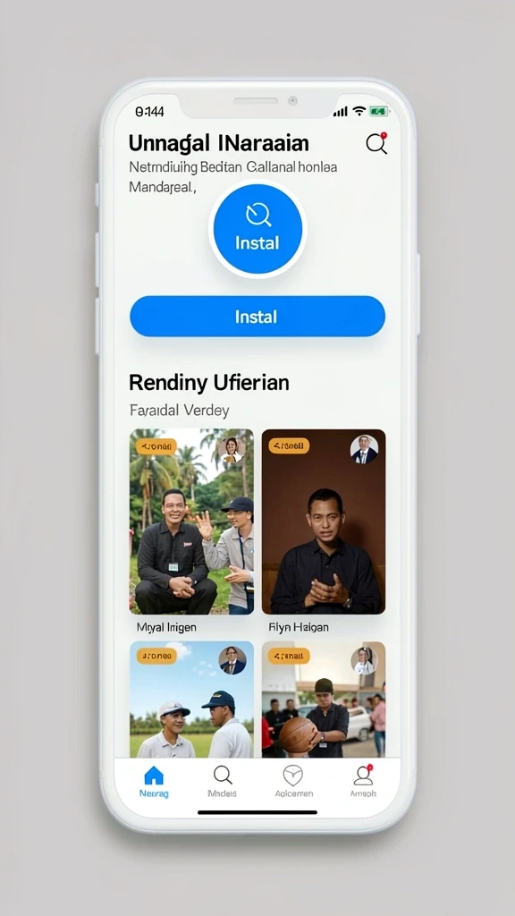 Grafis penuh warna yang memikat perhatian.
