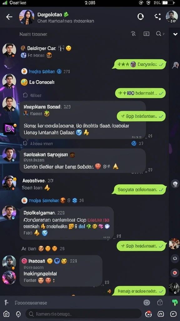 Menu pengaturan yang mudah dipahami dan diakses.