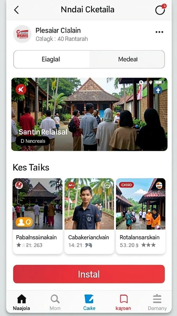 Mode multiplayer yang seru dan kompetitif.