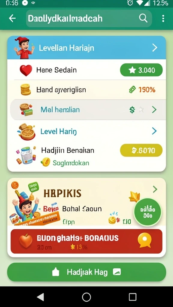 Tampilan antarmuka yang intuitif dan menarik.