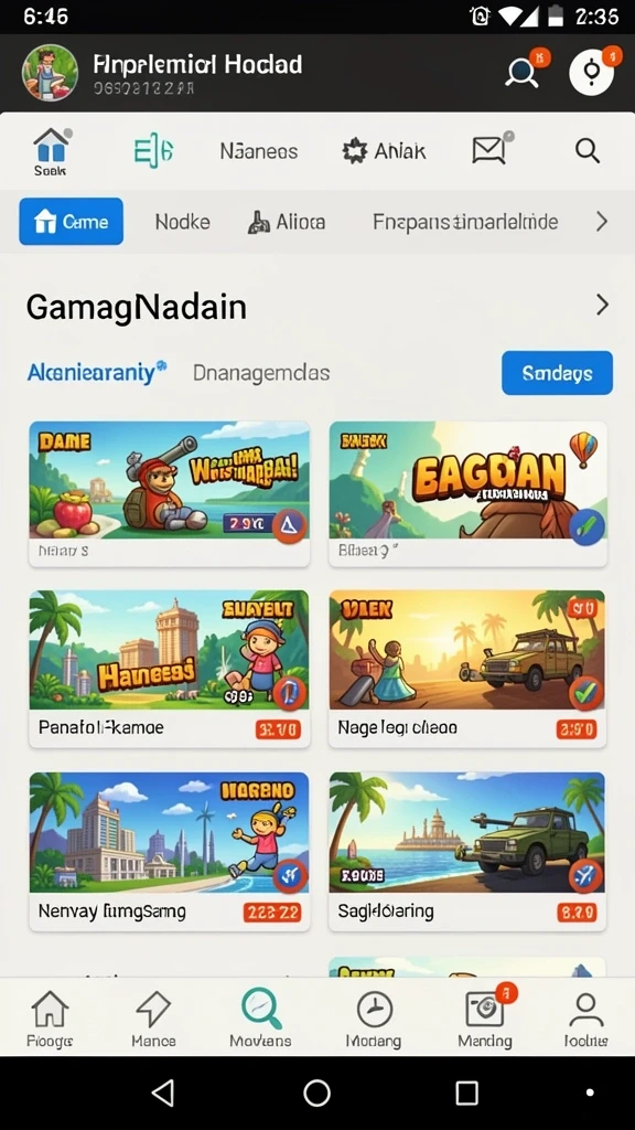 Fitur kustomisasi karakter yang unik.