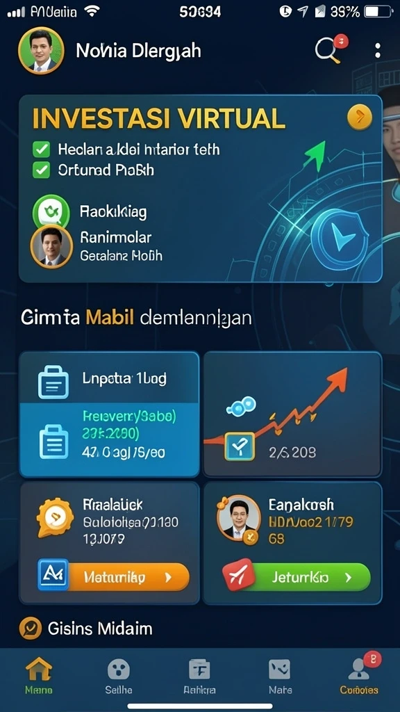 Antarmuka yang user-friendly dan intuitif.