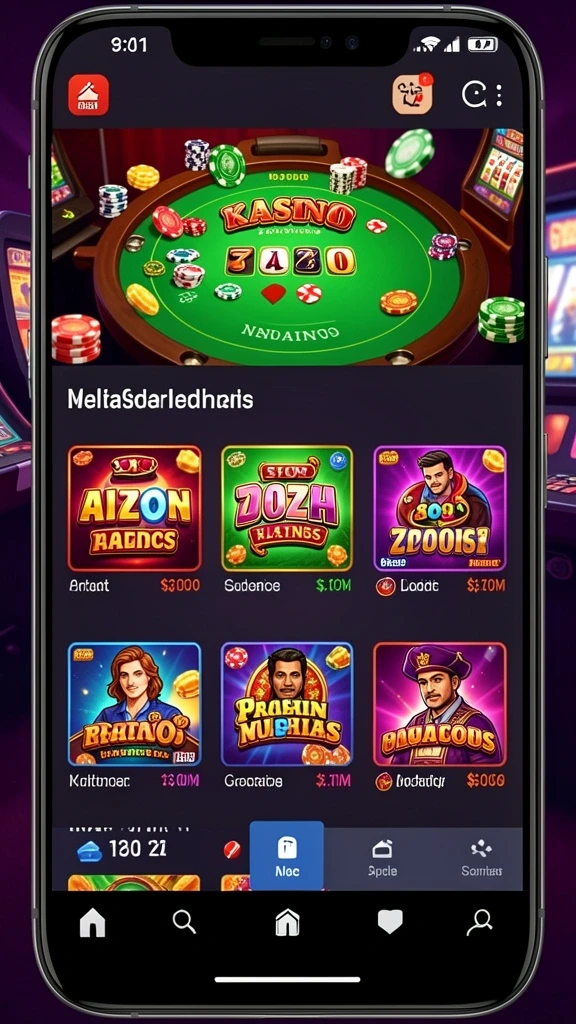 Screenshot fitur taruhan olahraga yang menarik.