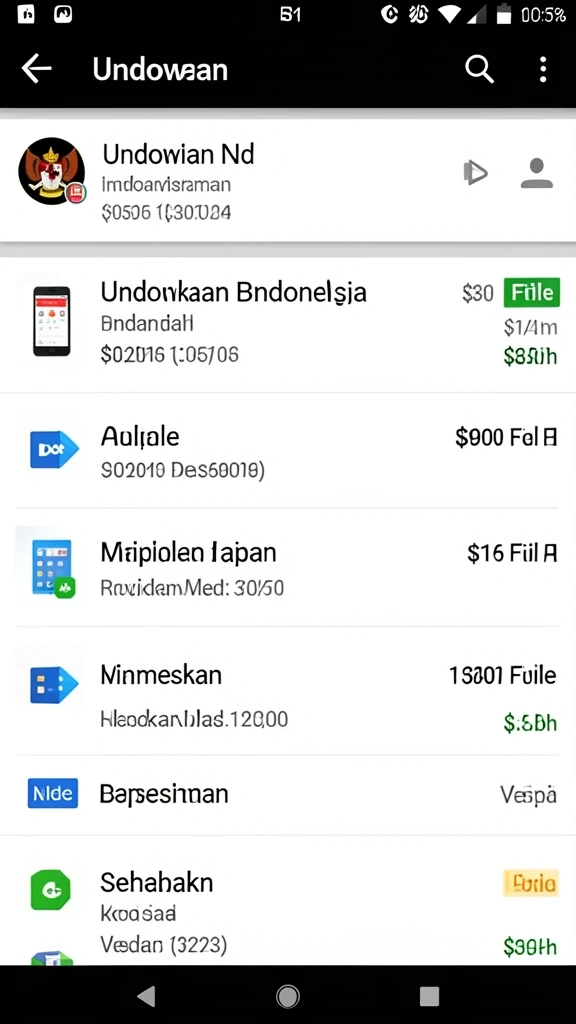 Interface yang user-friendly dan mudah dinavigasi.