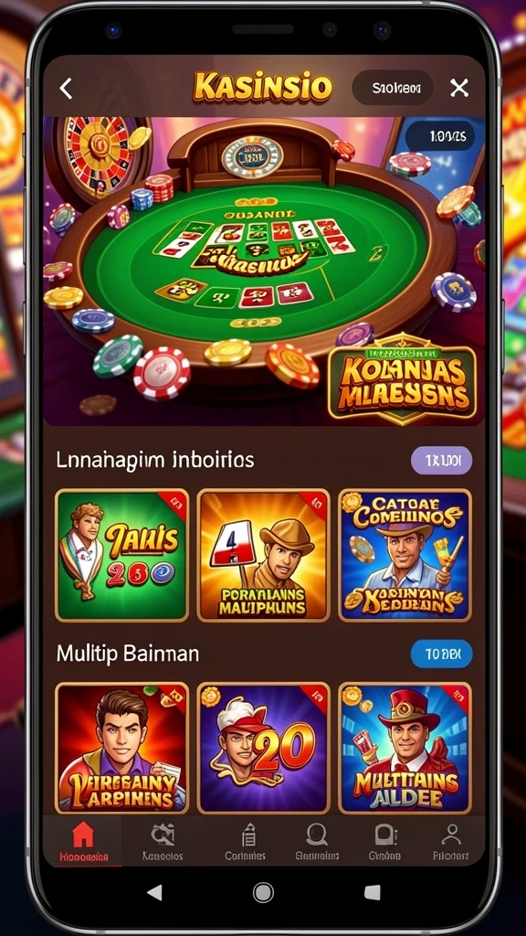 Tantangan level yang beragam dan seru.