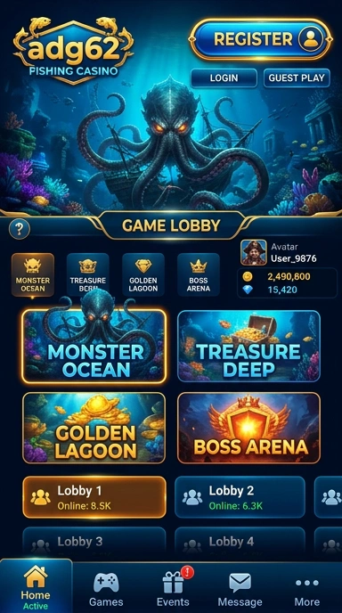adg62 — layar beranda